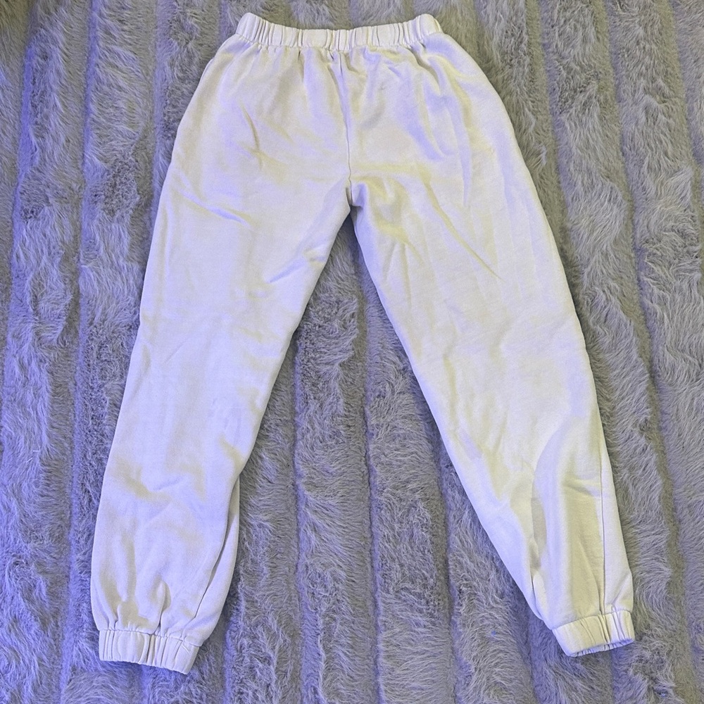 Women’s  White Jogger Pants